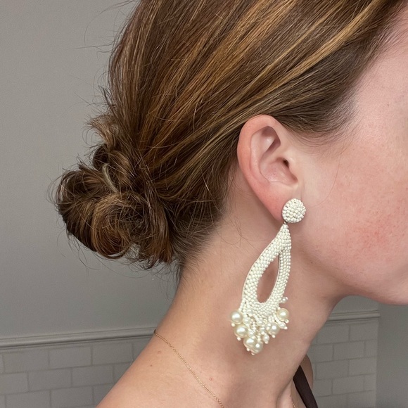 Deepa Gurnani Pearlescent Earrings - Picture 3 of 4